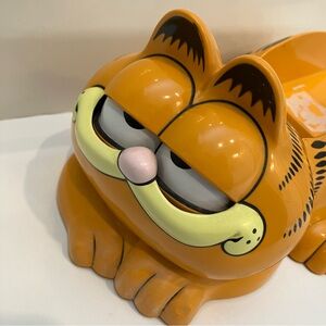 Vintage Garfield Phone *RARE* Tyco 80s Landline Works-Eyes Open